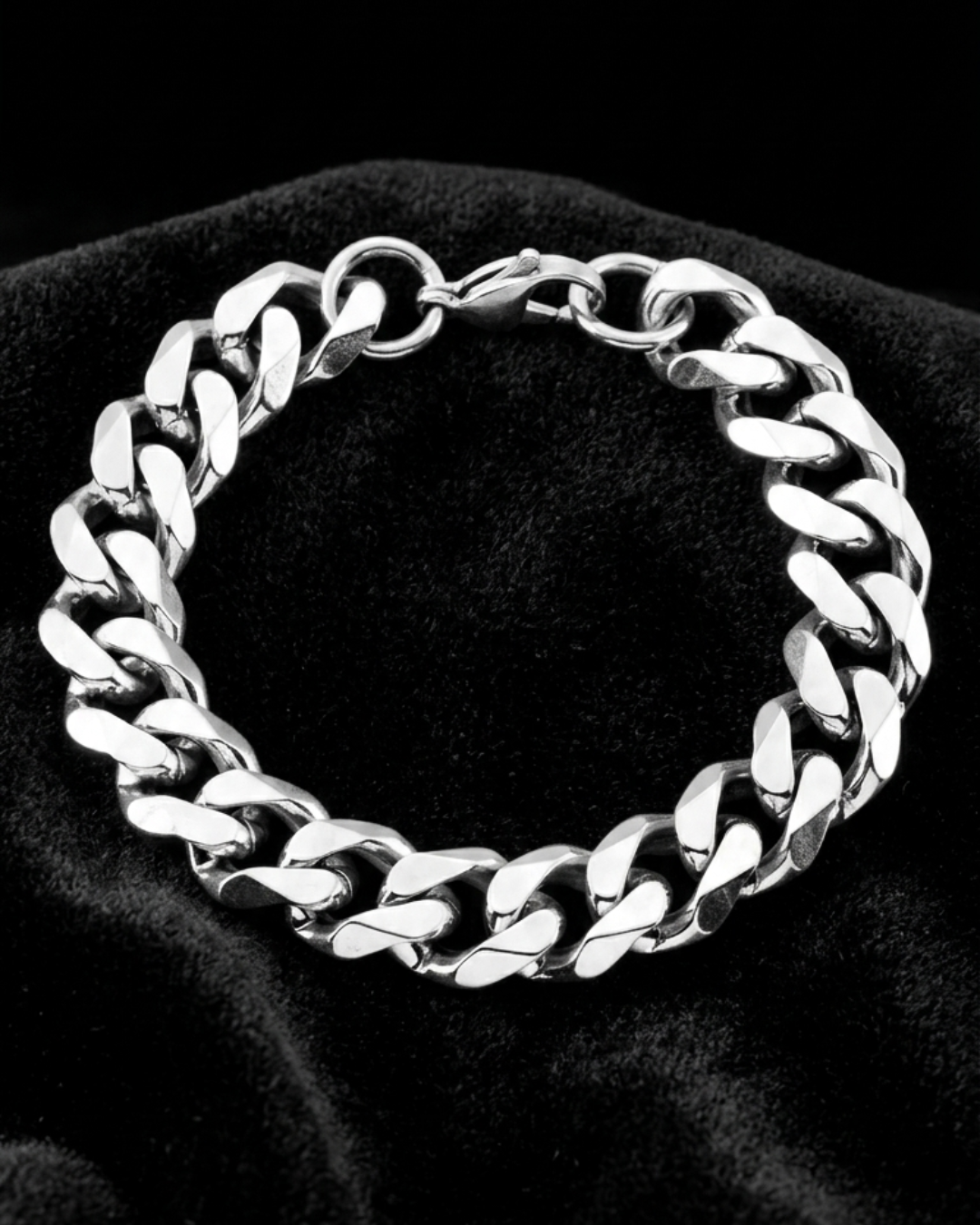 Pulsera De Acero Gruesa