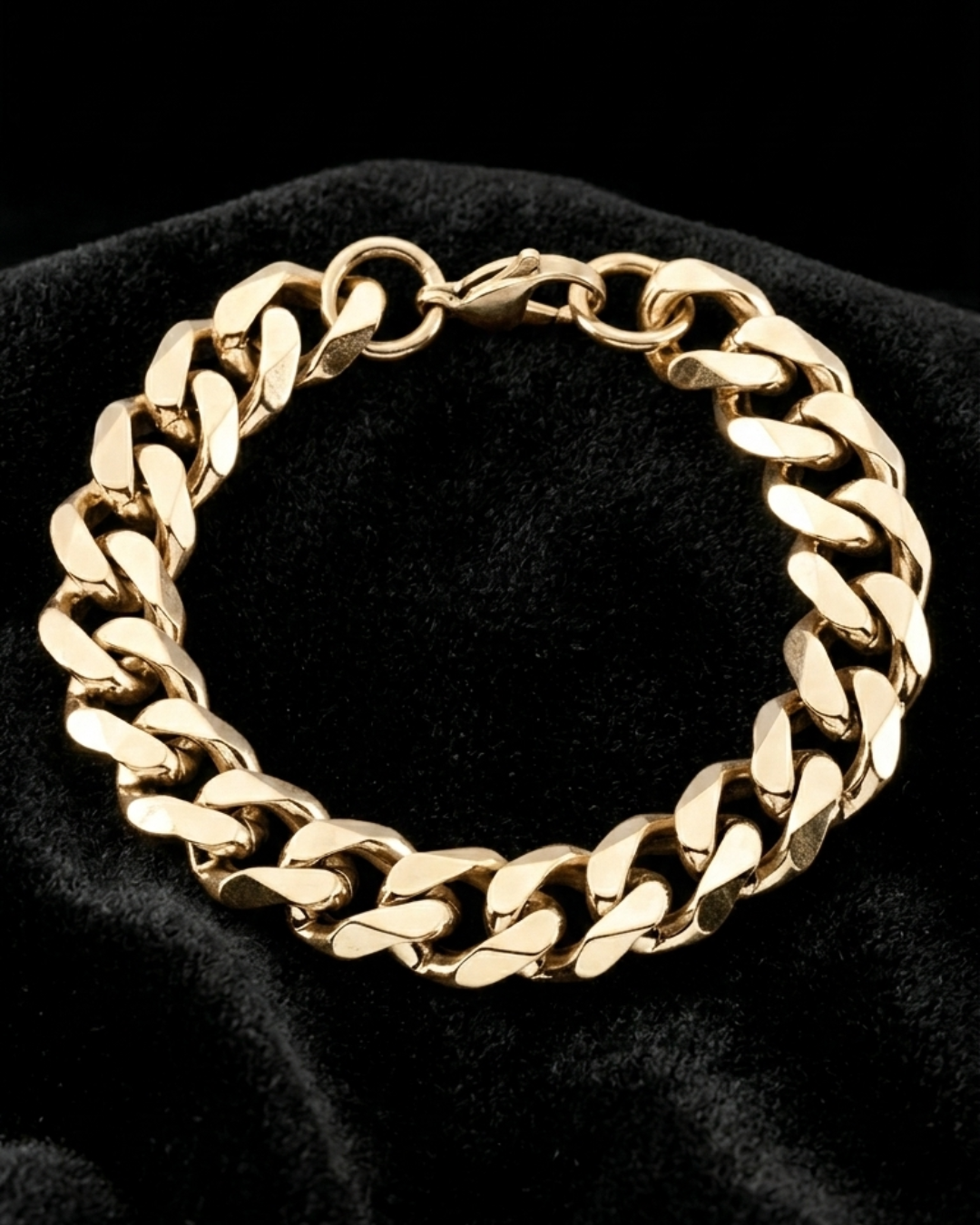Pulsera De Acero Gruesa