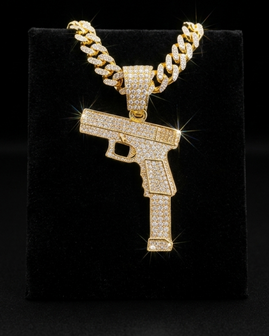 Glock Full ice Golden